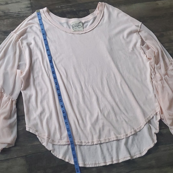 Free People Still Got it Tee in Blush Pink - Picture 11 of 13